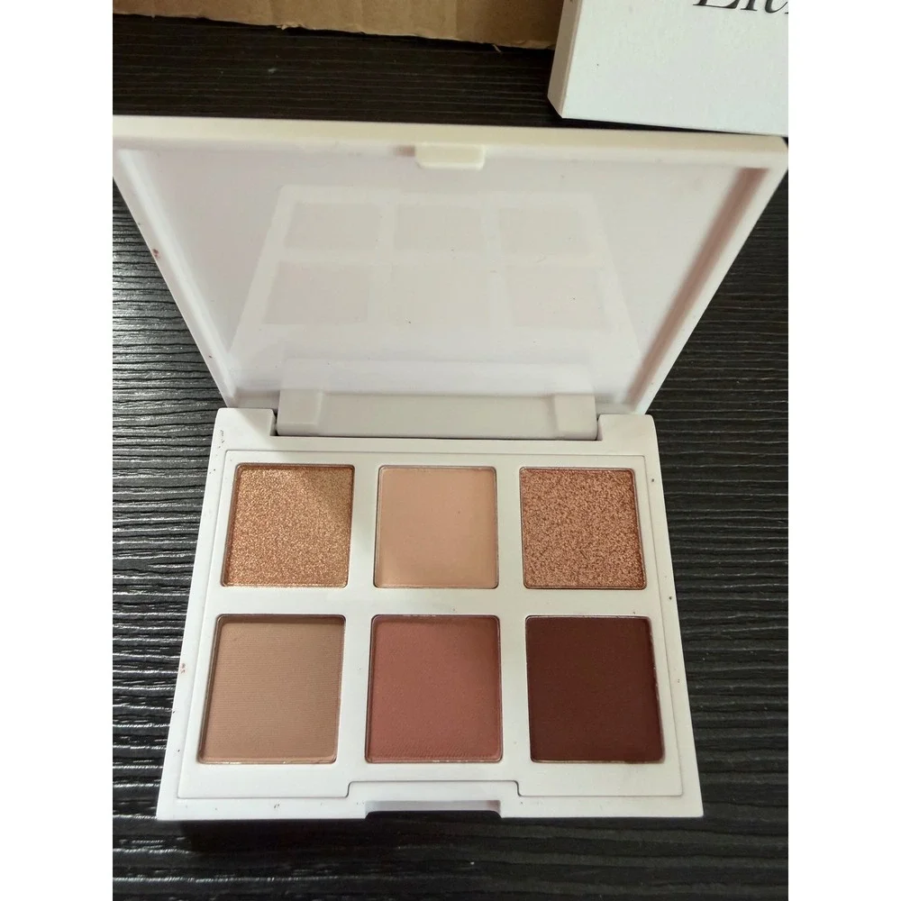 Lithe Night & Day Eyeshadow Palette 6 Shades Shimmer Matte Vegan Cruelty Free